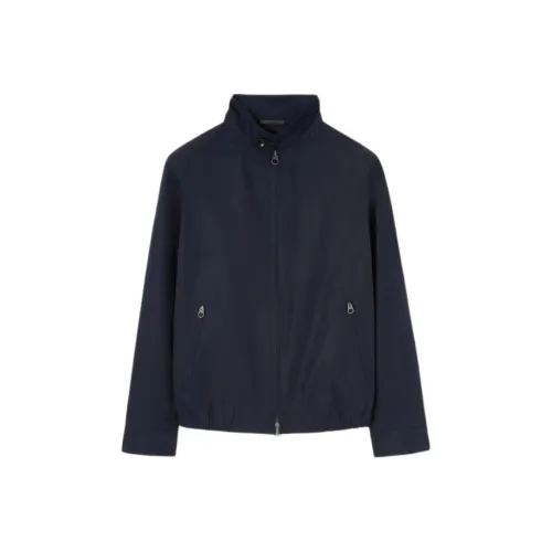 Loro Piana Морской Синий Мужские Куртки