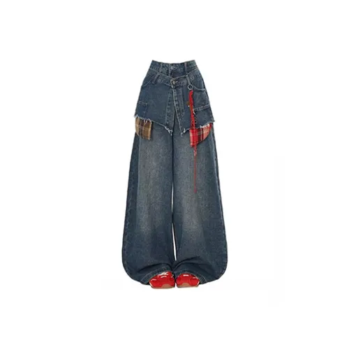 HKRXEC Синий Мужской Джинсы