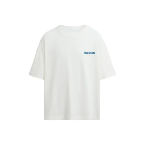 ZARA Морозный Белый Мужские T-Рубашки