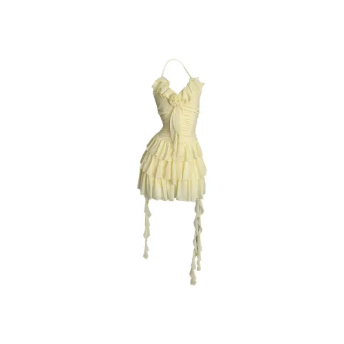 CHARM GLOW Желтые Женские Слиплатья