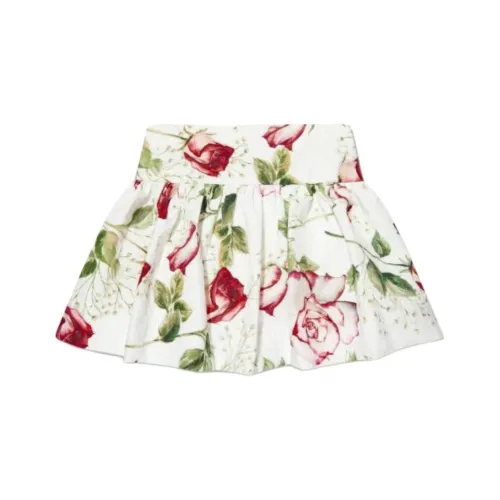 MONNALISA Юбка Белый и красный для детей 3-7 лет