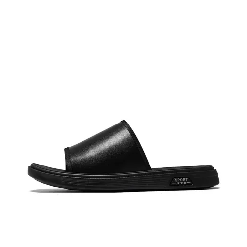 GIHO Противоскользящие Сопротивляющиеся Запаху Слипоны Мужские Черные