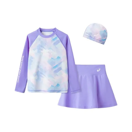 Asics Kids Купальник Sports Performance SS25 Набор из 3 шт Фиолетовый Подростки