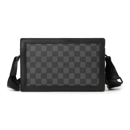 Old Man's Head Сумка через плечо из синтетической кожи стандартная мужская черная