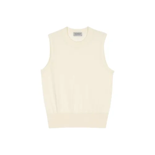 JOHN SMEDLEY Кремово-белый Женские Трикотаж