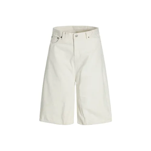 FDYZ Снежноягодник Белый Унисекс Джинсовые шорты