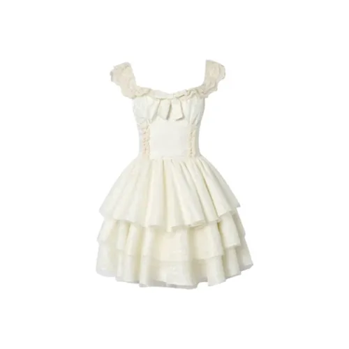 RFKXE Короткий рукав Платье Женское