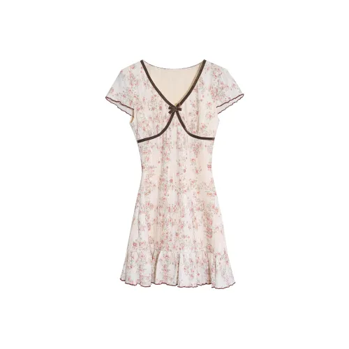 Meanalot Короткий рукав Платье Женское