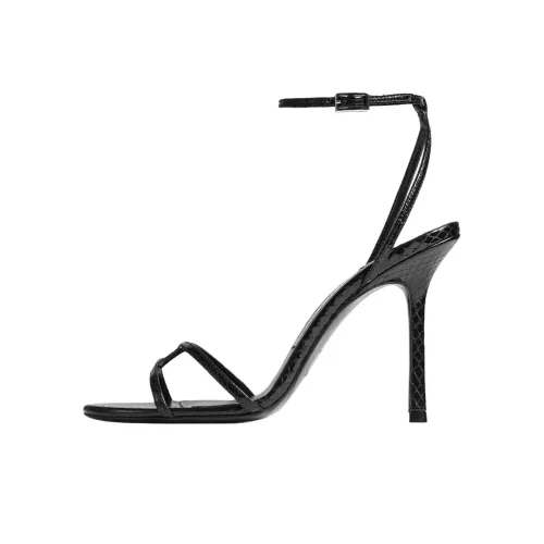 Jimmy Choo 1998 Leo One Sandals с ремешком 10 см женские черный