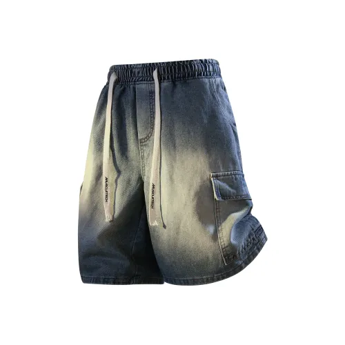 MUSCLETECH Унисекс Джинсовые шорты