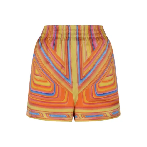 CASABLANCA Повседневные шорты Женские Оранжевые
