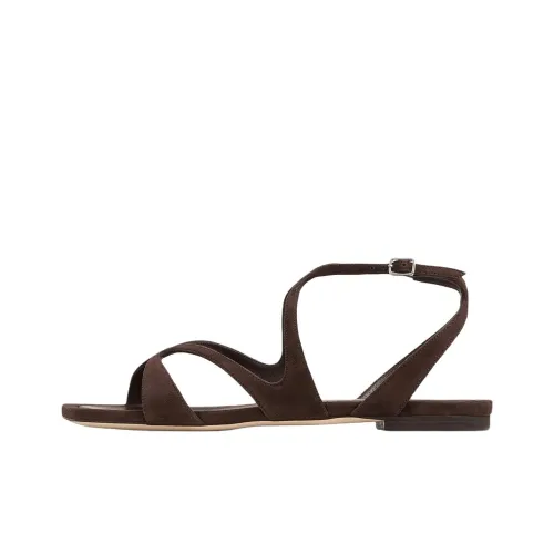 Jimmy Choo One Ремень Сандалии Женские Шоколад