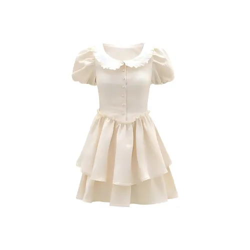 Pa33word Короткий рукав Платье Женское