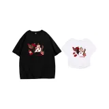 Мужской черный + женский белый