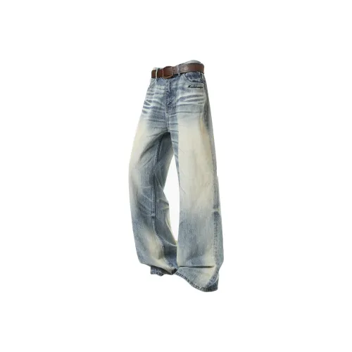 MADONA Светло-синие унисекс джинсы