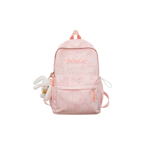 Touch Moon Нейлоновый рюкзак унисекс черный розовый фиолетовый синий зеленый