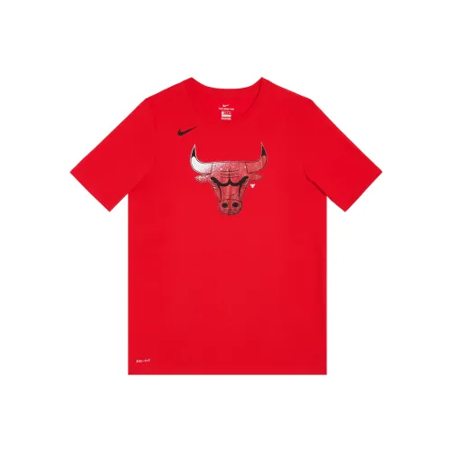 Nike x NBA Dri Fit Chicago Bulls T-Shirt Red