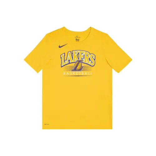 Nike Dri Fit Желтые Школьные Рубашки для Тела