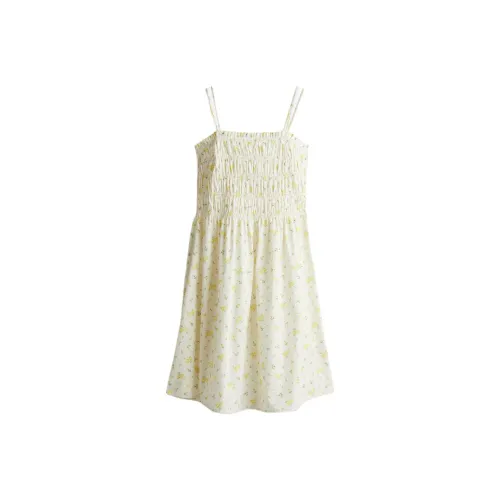 H&M Белый/Цветочный Женские Слиплатья
