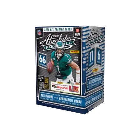 PANINI 24 Absolute Football Blaster Регби Звезда Карта GRENADE Спортивные карты целая коробка 6 пар
