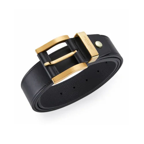 AUTOMOBILI LAMBORGHINI Ремни из коровьей кожи Мужской 3,7 см