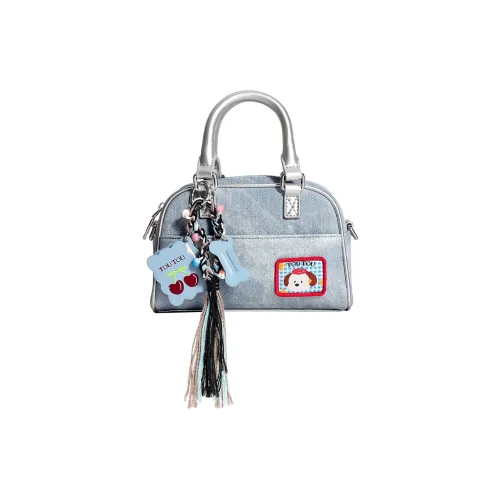 TOUTOU Синтетическая кожа Сумка Стандартная Женская Джинсовый синий