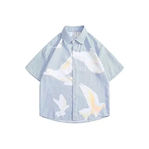 FOREVER 21 Светло-синие Женские Рубашки