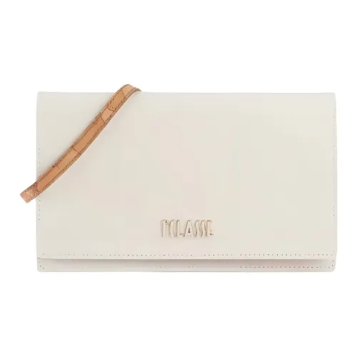 Alviero Martini Saffiano Тисненая Ткань Клатч Женский Айвори