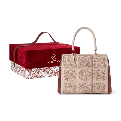 Vigno Сумка из синтетической кожи одно плечо через плечо стандартная женская абрикосовая