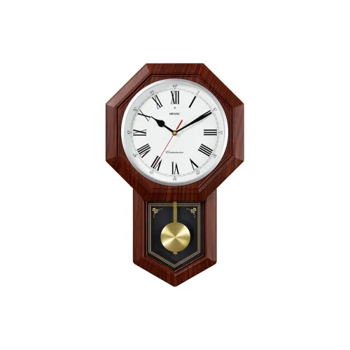 HENSE Кварцевый механизм ABS Стена Часы Унисекс Белый циферблат HP22