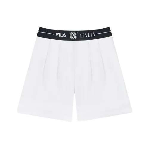 FILA белые женские повседневные шорты