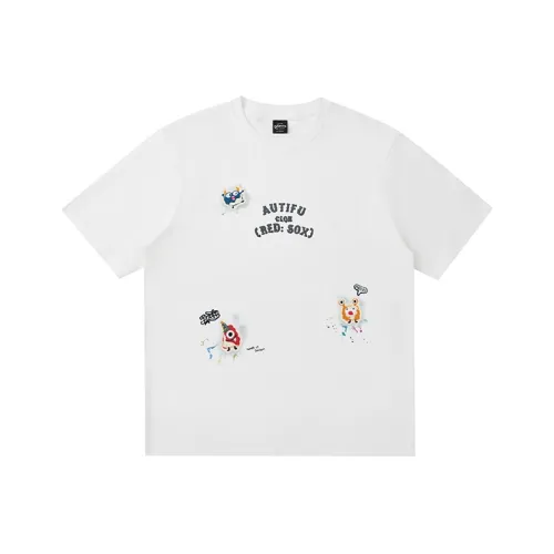 GTHOMME Белая Мужская T-рубашка