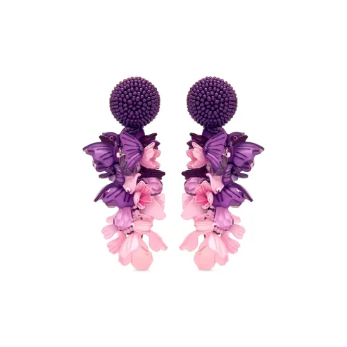 Oscar De La Renta Серьги из лата Женские Золотые