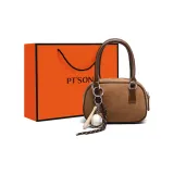 Коричневая сумка для покупок