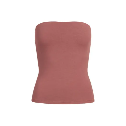 SKIMS SS25 Cotton JERSEY TUBE Топ Топ Без бретелек Женский