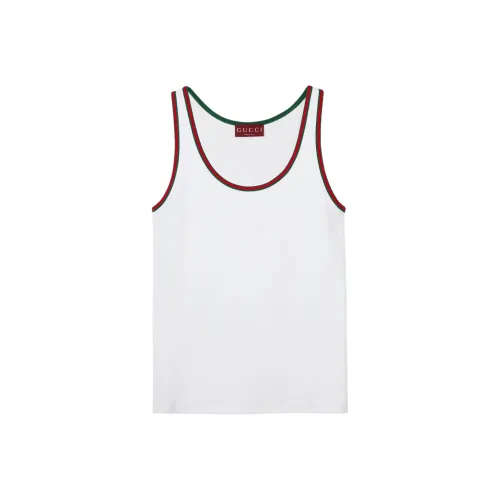 GUCCI Белый Мужской Топы без рукавов
