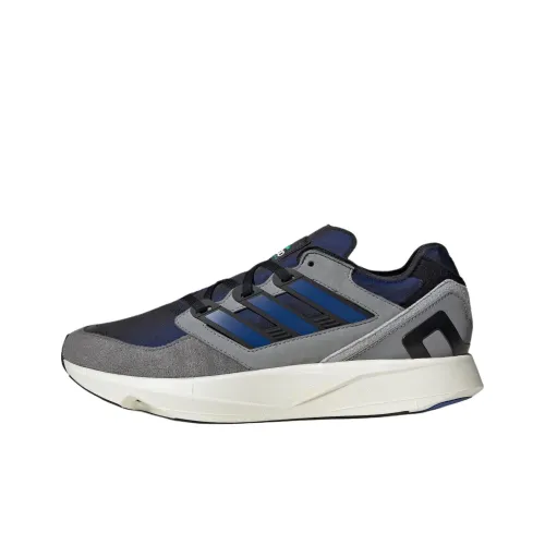 Adidas Slip-resistant Abrasion-resistant Low-top Беговые кроссовки Унисекс Серый Синий