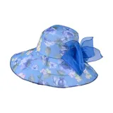 Синий [13 см, широкий, широкий козырек]