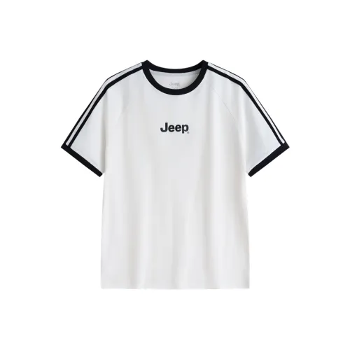 JEEP Американская Винтажная Рубашка T 2025 Летняя Унисекс