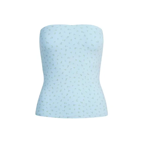 SKIMS SS25 Cotton JERSEY TUBE Топ Топ Без бретелек Женский