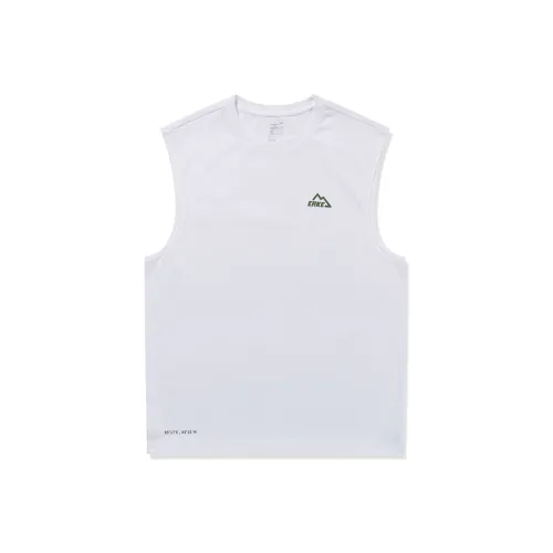 Erke Истинно Белый Мужские Майки