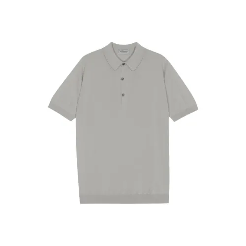 JOHN SMEDLEY Gray Мужская Поло