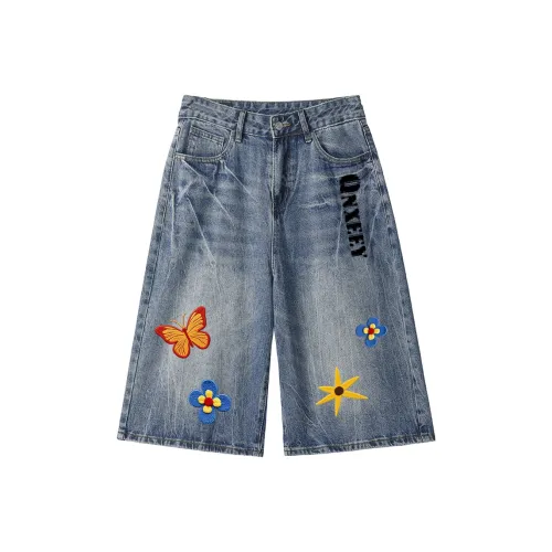 Qnxeey Унисекс Джинсовые Шорты