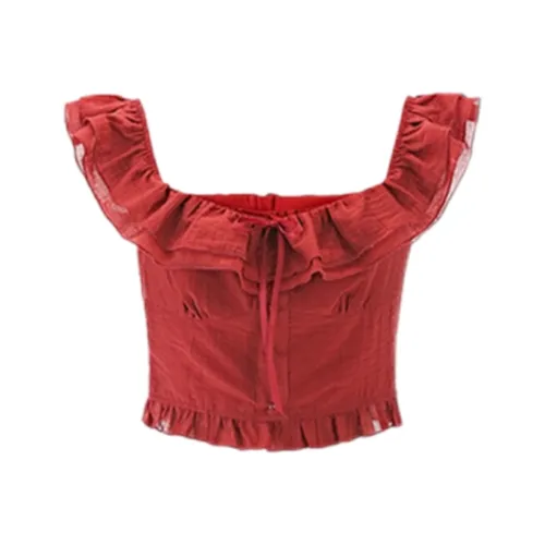 EMDPN Red Женские Рубашки