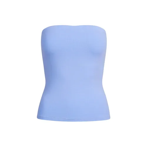 SKIMS SS25 Cotton JERSEY TUBE Топ Топ Без бретелек Женский