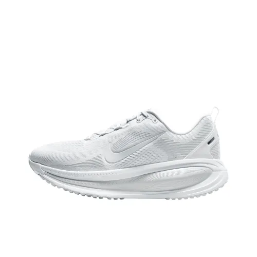 Nike Vomero 18 Slip-resistant Abrasion-resistant Low-top Беговые кроссовки Унисекс Белый