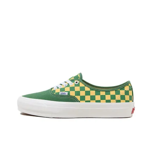 Vans Premium Authentic Low Топ Скейтборд Кроссовки Унисекс Зеленый