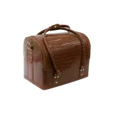 Кофейный крокодиловый узор