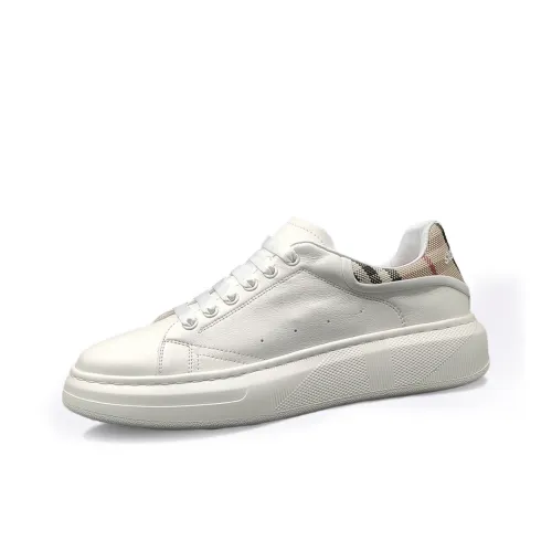 Devanro Slip-resistant Abrasion-resistant Lightweight Breathable Low-top Skateboarding Shoes Men's White Devanro Противоскользящий Устойчивый к истиранию Легкий Дышащий Низкий верх Кроссовки для скейтбординга Мужские Белые