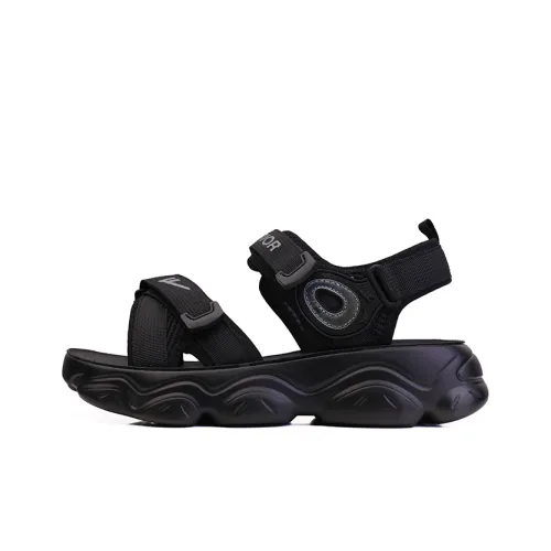 Warrior Пляжные сандалии Женские Черный